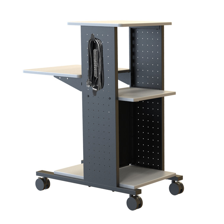 Luxor 4Shelf Presentation Station AV Cart with Wayfair